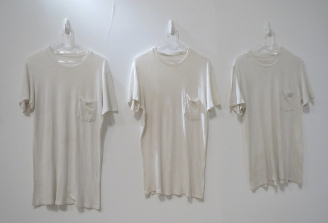 Cleanliness - Evelyn Pritt. Perempuan sering diasosiasikan dengan pekerjaan domestik, salah satunya mencuci. Evelyn menyediakan satu kaus putih untuk digunakan dan dicuci oleh para Ibu di 3 lokasi, yaitu Kampung Geulis di Bogor, Kampung Pulo dan Kampung Maja di Jakarta. Akhirnya proyek ini tidak hanya melihat potret kehidupan perempuan nampun juga potret air yang merupakan simbol pemberi kehidupan, seperti Ibu Pertiwi.